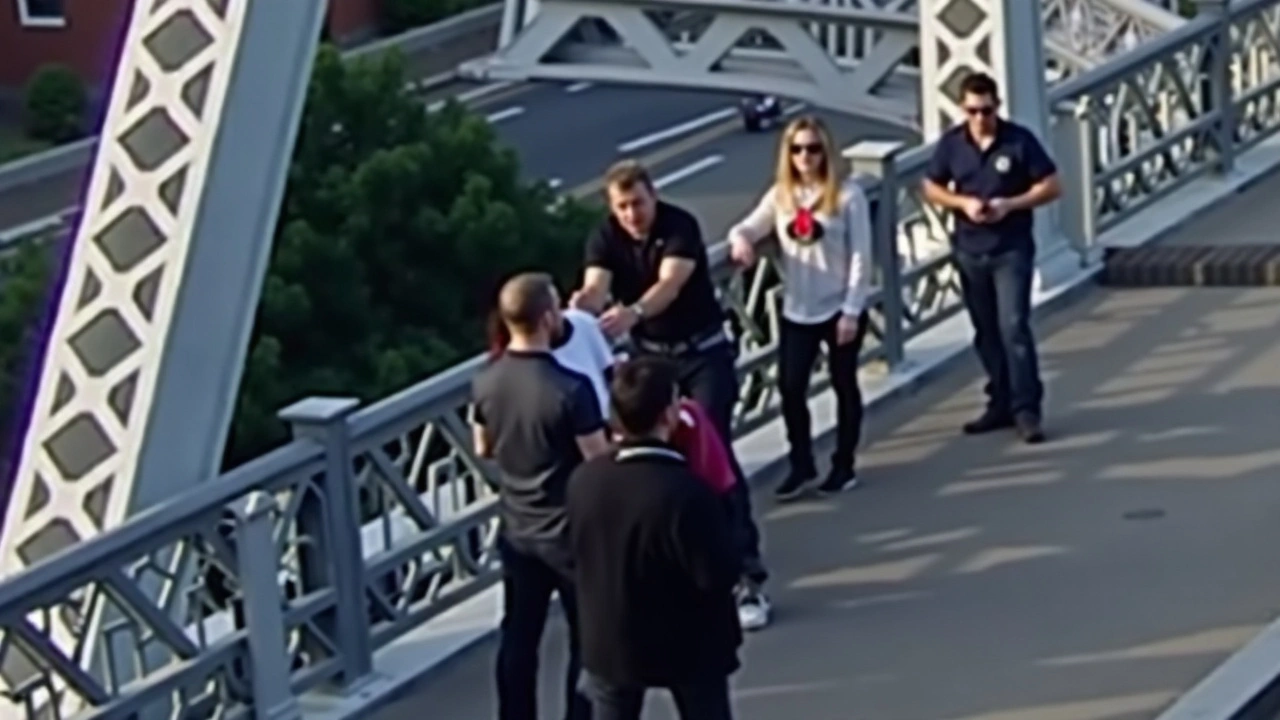 Jon Bon Jovi Salva Mulher em Crise em Ponte Pedestre em Nashville