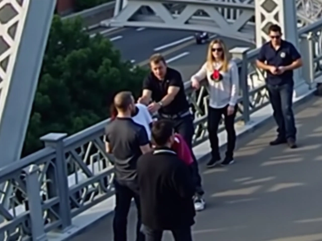 Jon Bon Jovi Salva Mulher em Crise em Ponte Pedestre em Nashville