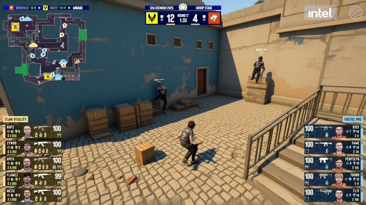 FURIA vence Lynn Vision na estreia da IEM Chengdu 2025, e molodoy brilha com prêmio da Logitech G