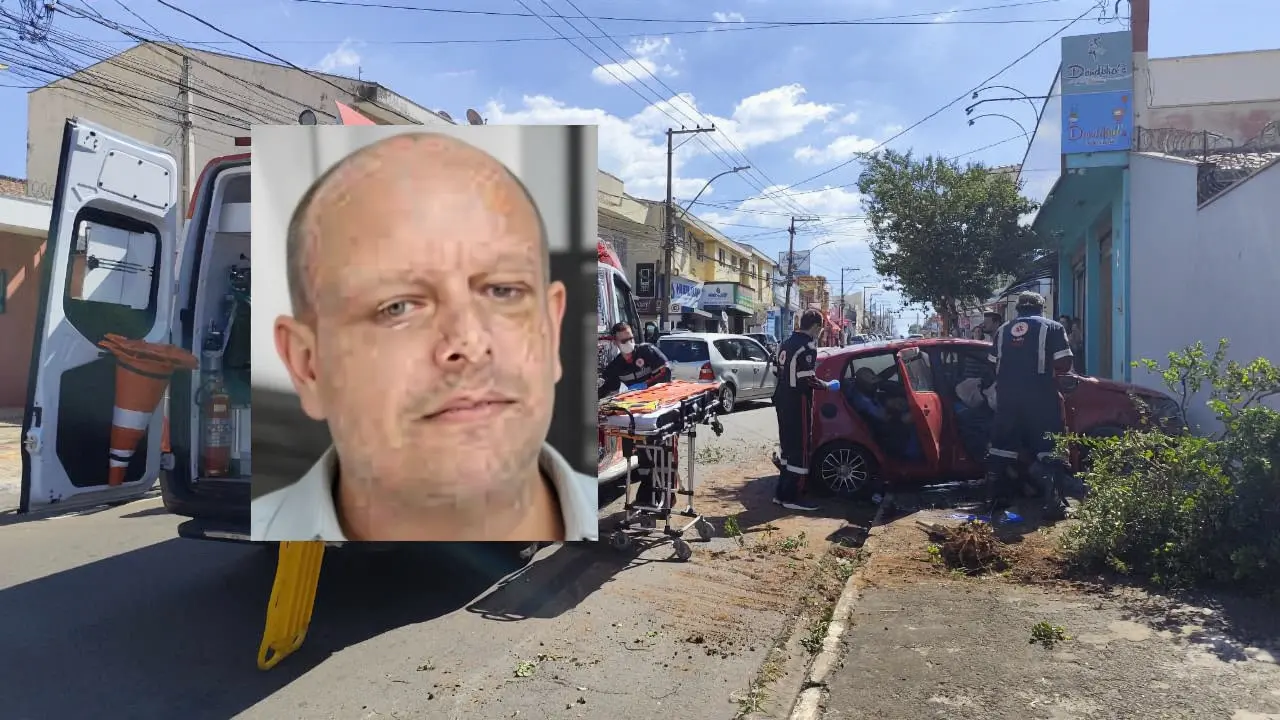 Passageiro morre após mal súbito provoca acidente em São Carlos