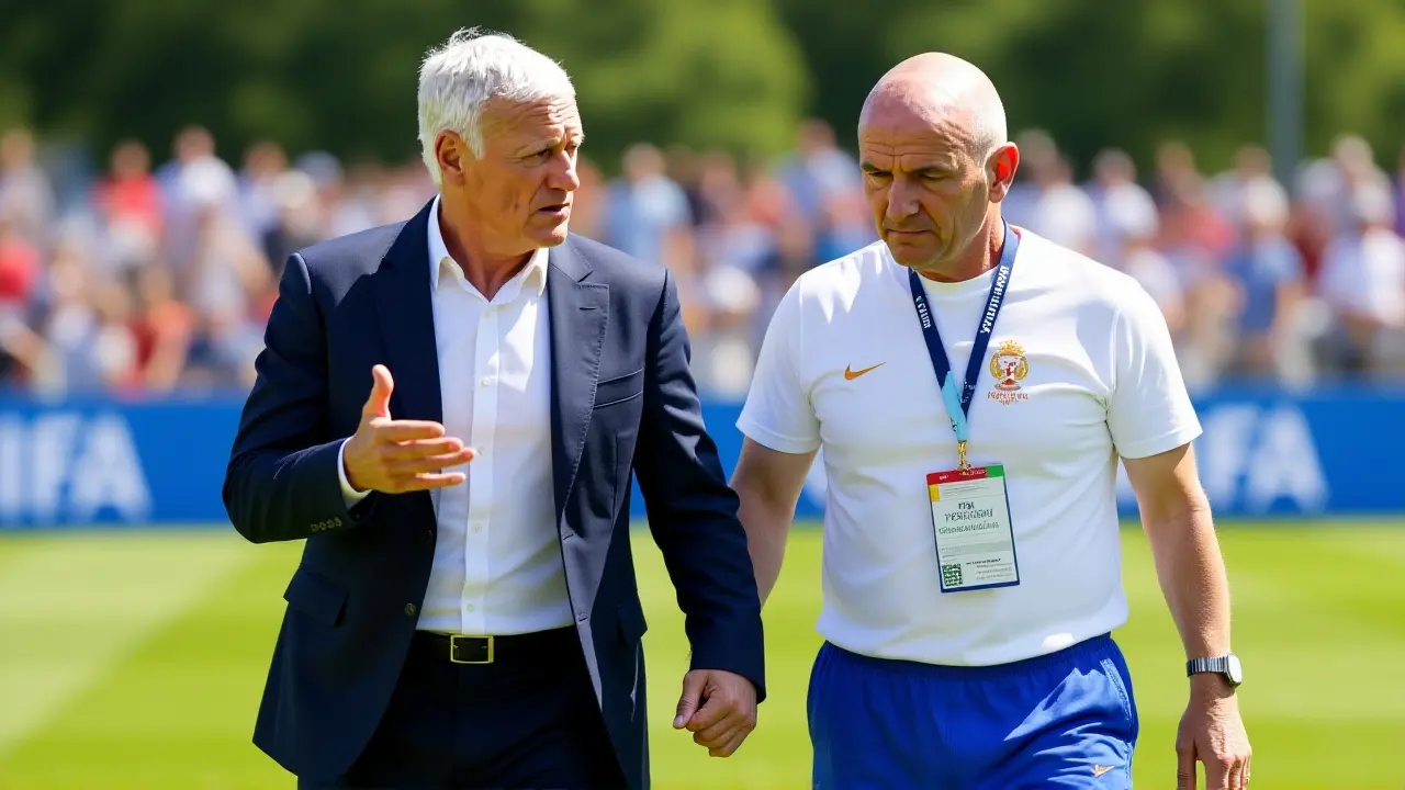 Deschamps volta à França após morte da mãe; Stéphan vira herói